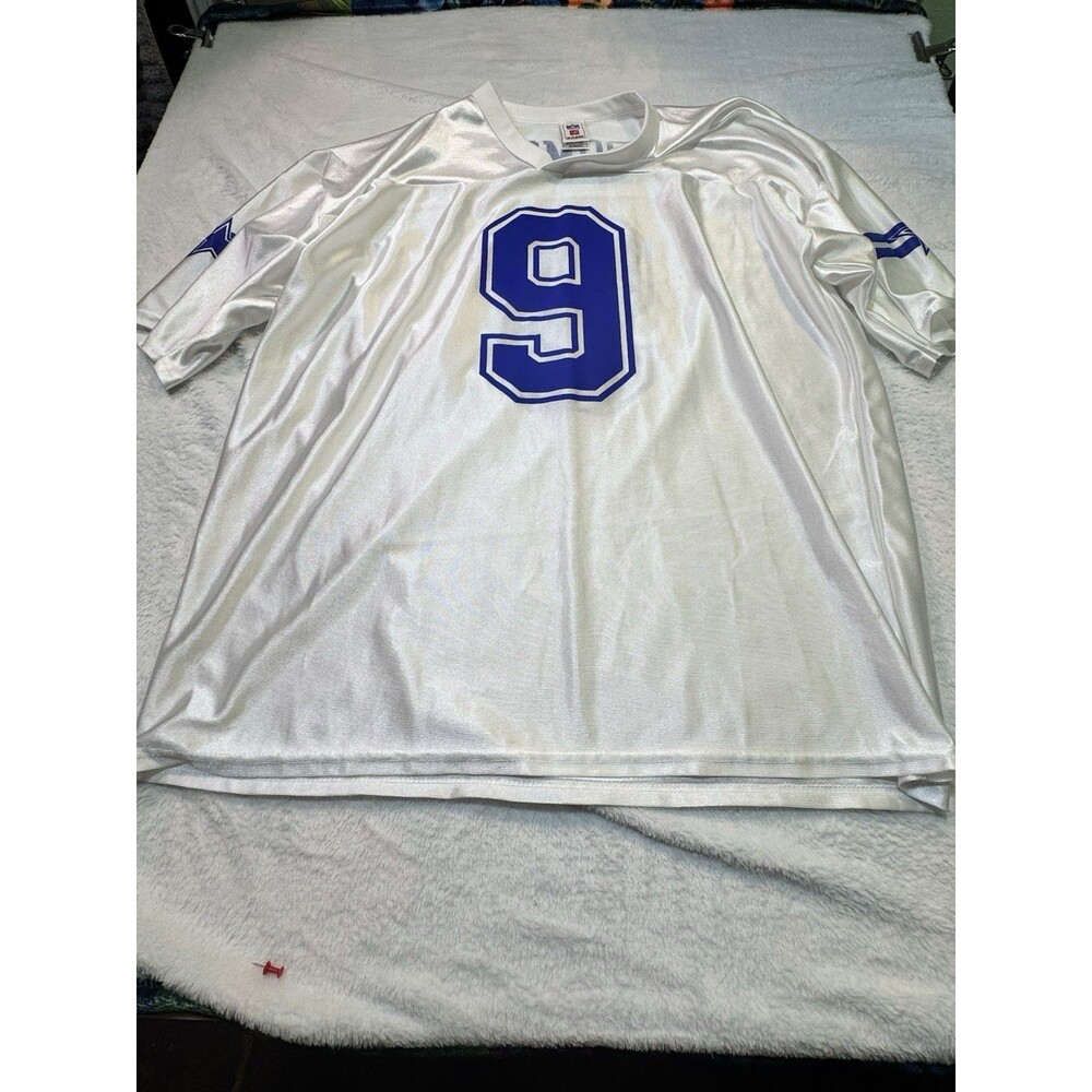 Dallas Cowboys NFL Reebok #9 Tony Romo Players  Home Jersey‎ Men 2XL WHITE EUC